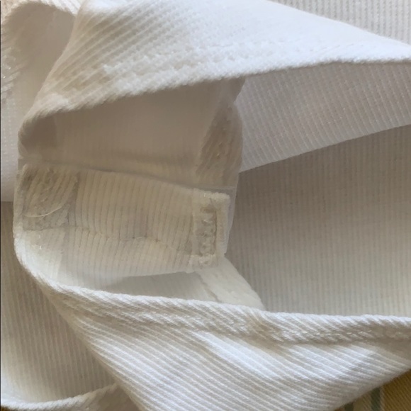 COTTON RIBBED BODYSUIT FEMININE RUFFLED TOP SURROUND QUALITY ALL RIBBED COTTON - Picture 10 of 10